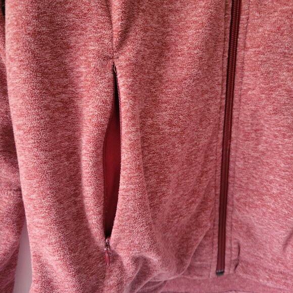 Duluth Trading Co Women’s M Full Zip Lightweight Jacket, Heather Red, Like New - Picture 2 of 7